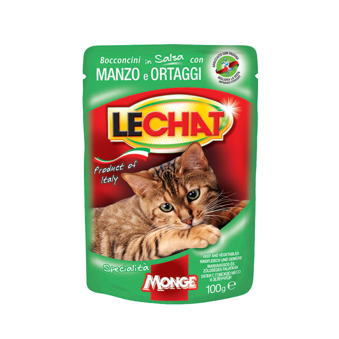 LeChat Adult Chunkies with Beef and Vegetables