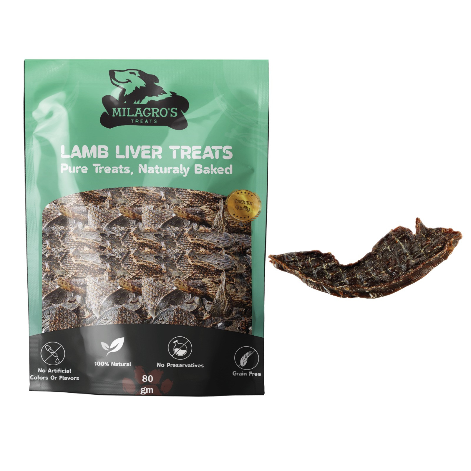 Milagro’s Lamb Liver Treats