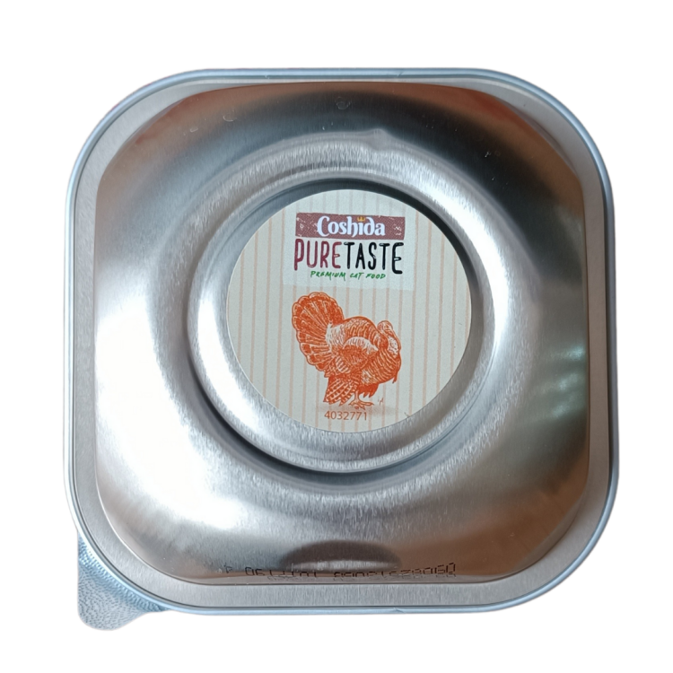 Coshida PureTaste Premium Wet Cat Food – Turkey Flavor