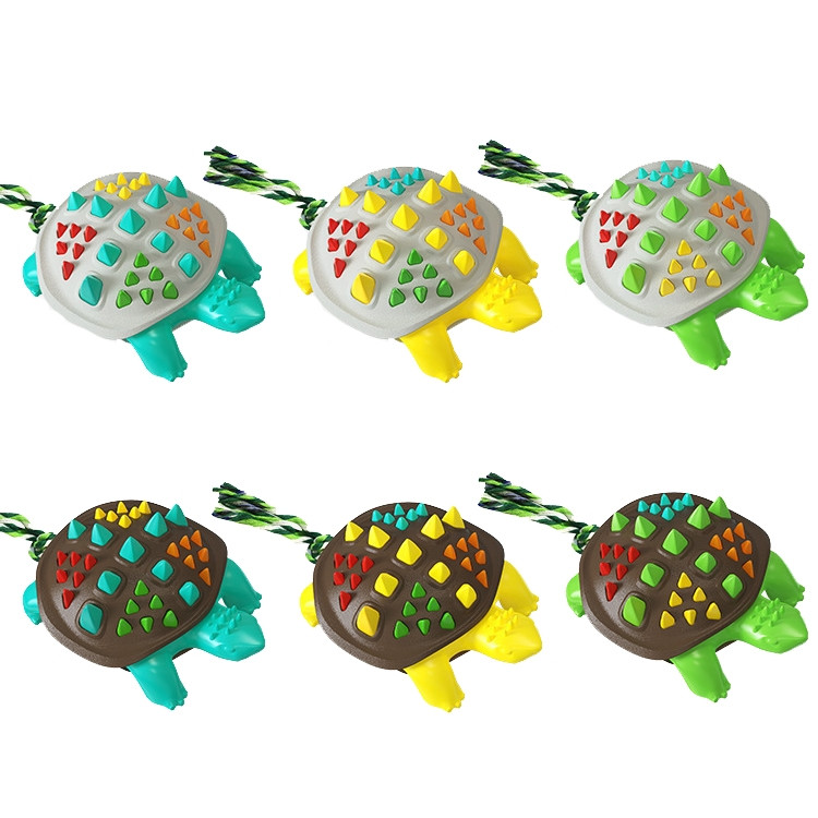 Turtle-Shaped Chew Toy for Dogs