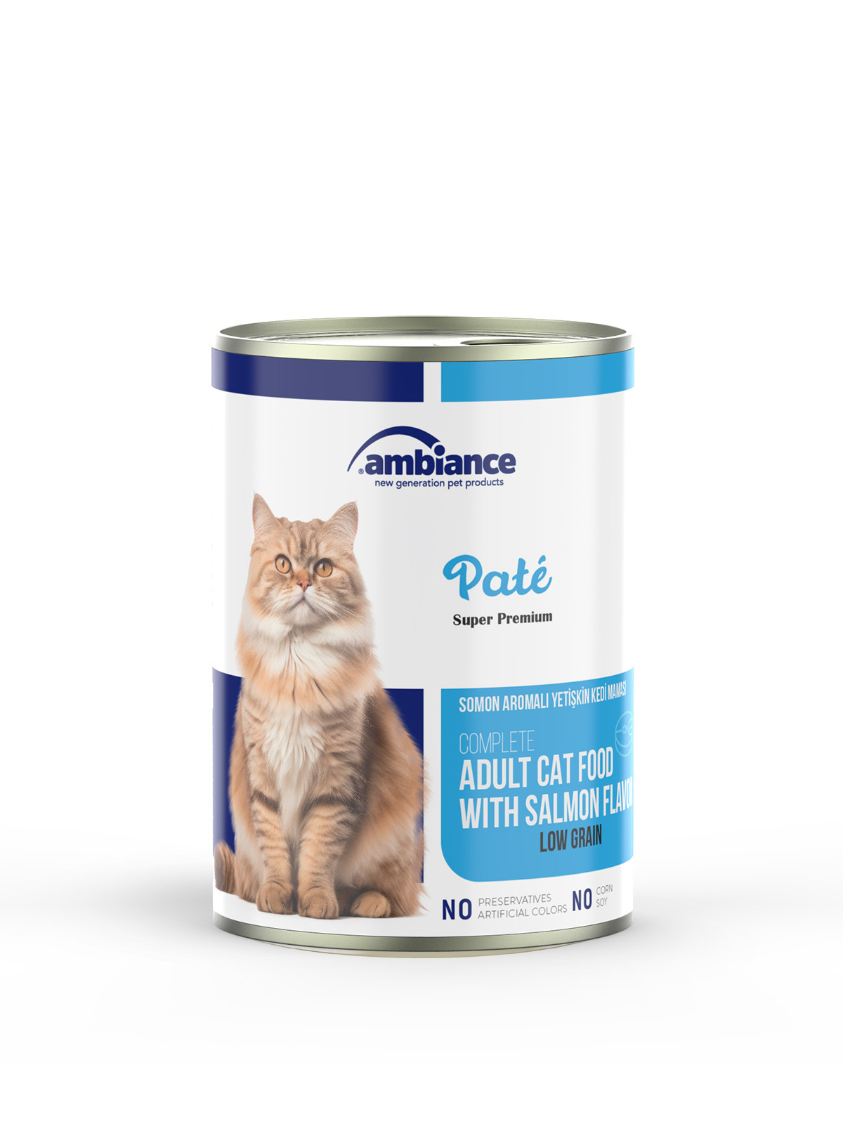 Ambiance Wet Food With Salmon For Adult Cats