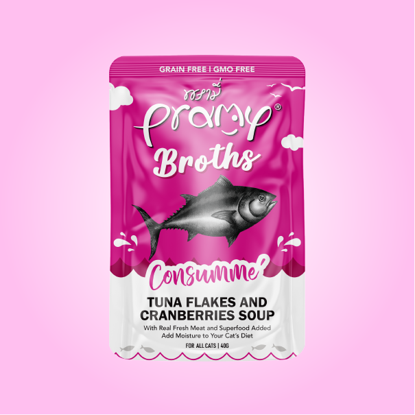Pramy Broths – Tuna Flakes and Cranberries Soup