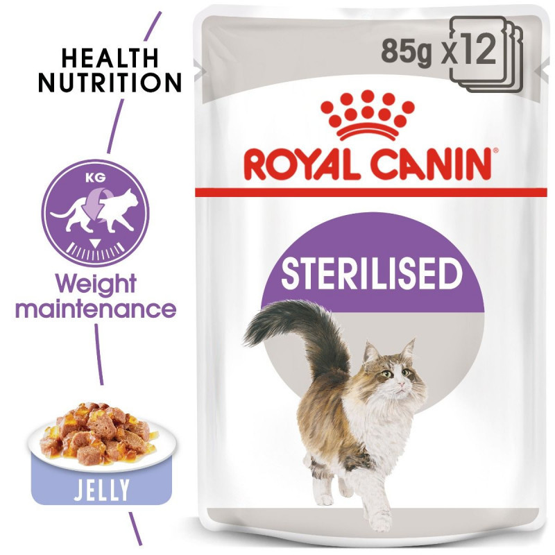 Royal Canin Sterilised Chunks in Jelly