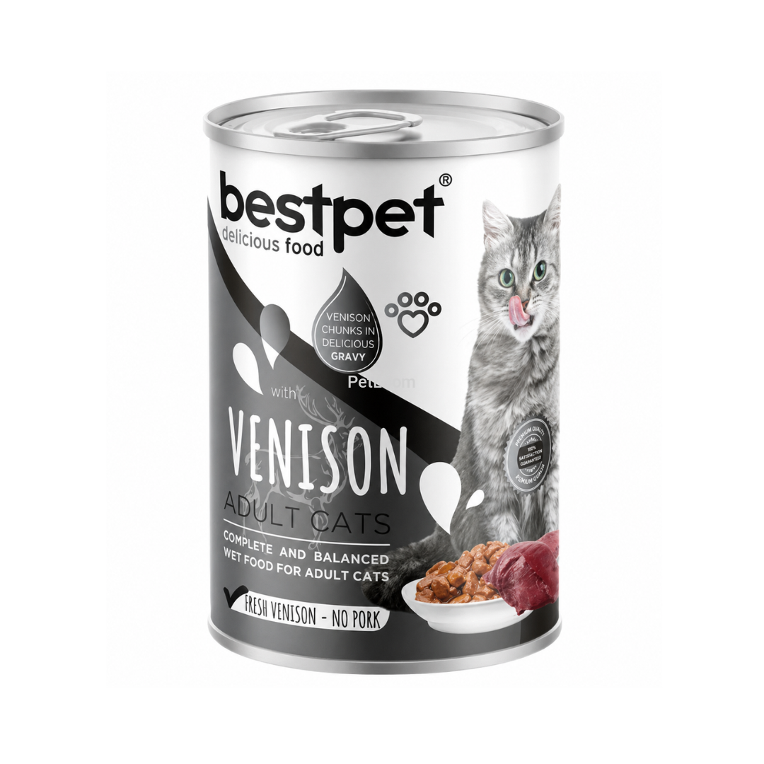 Bestpet Venison Wet Food for Adult Cats