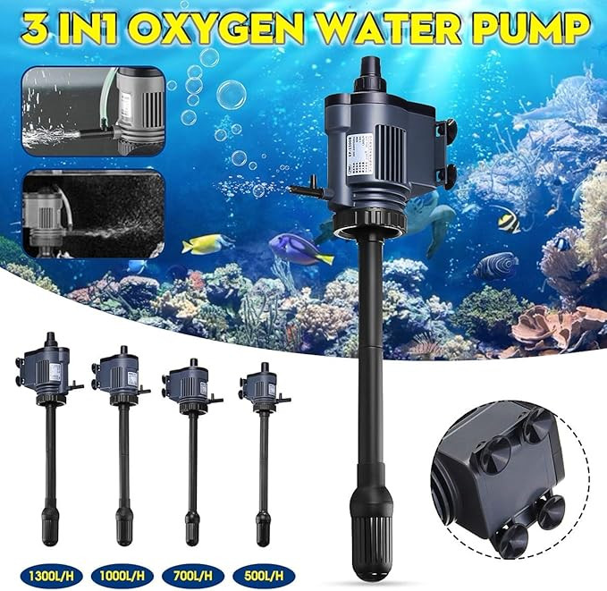3-in-1 Water Pump Filter Oxygen Pump XL-660