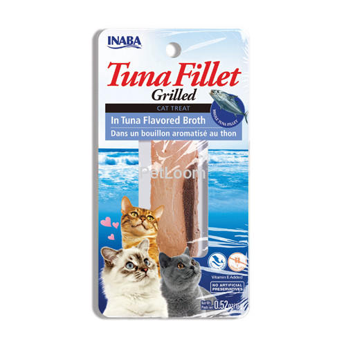 Inaba Grilled Tuna Fillet in Tuna Flavored Broth Cat Treat