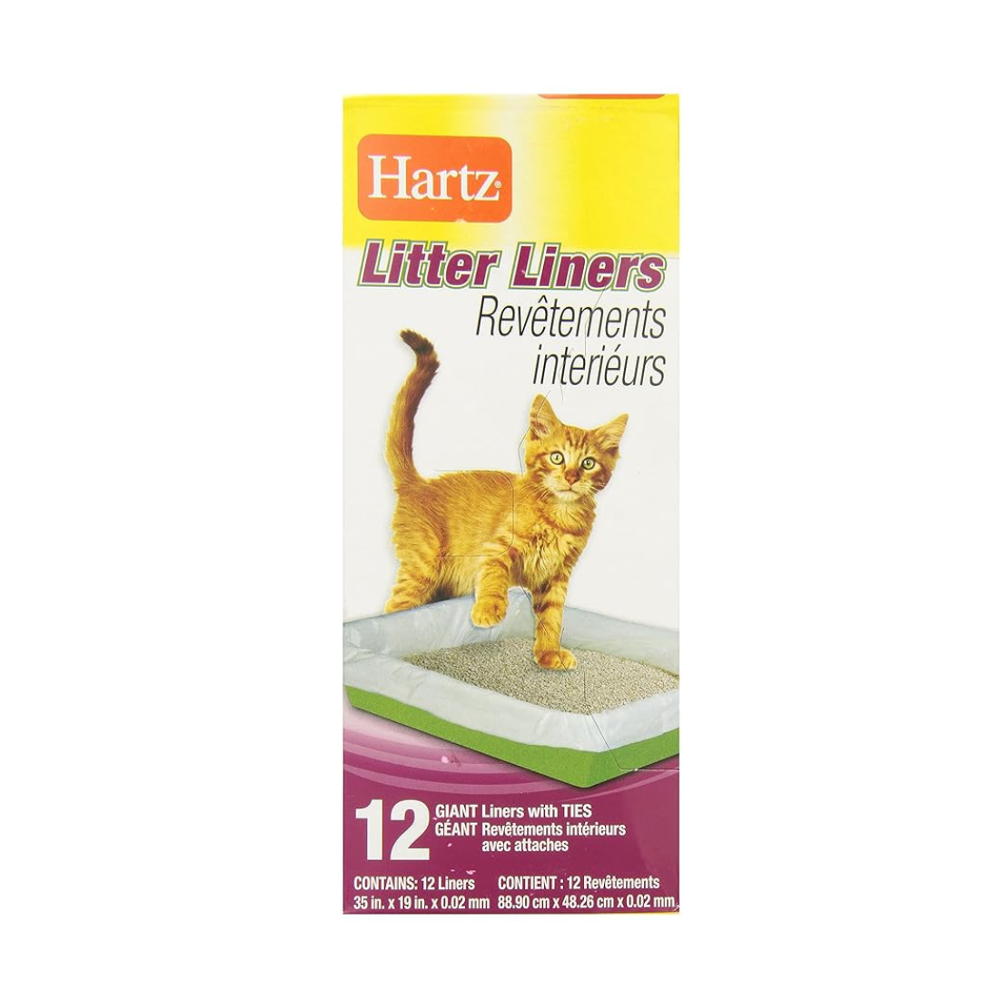 Hartz Litter Liners – Giant with Ties (12 Pack)