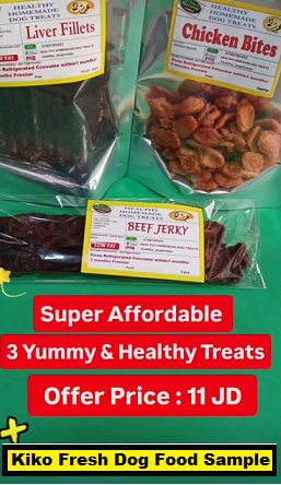 Get 3 Yummy & Healthy Treats for Only 11JD!