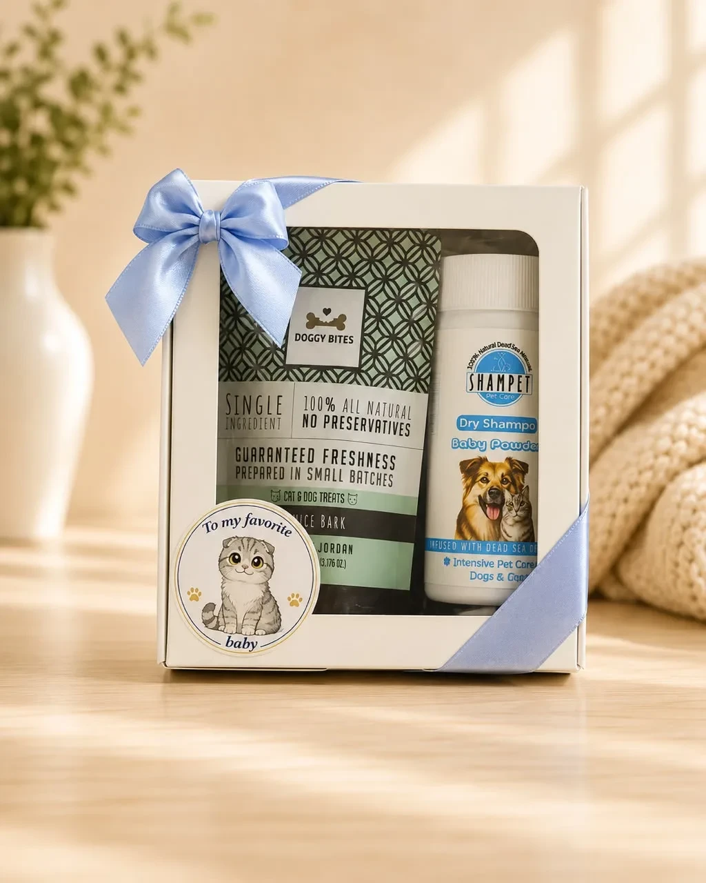 To My Favorite Baby Dog Gift Set