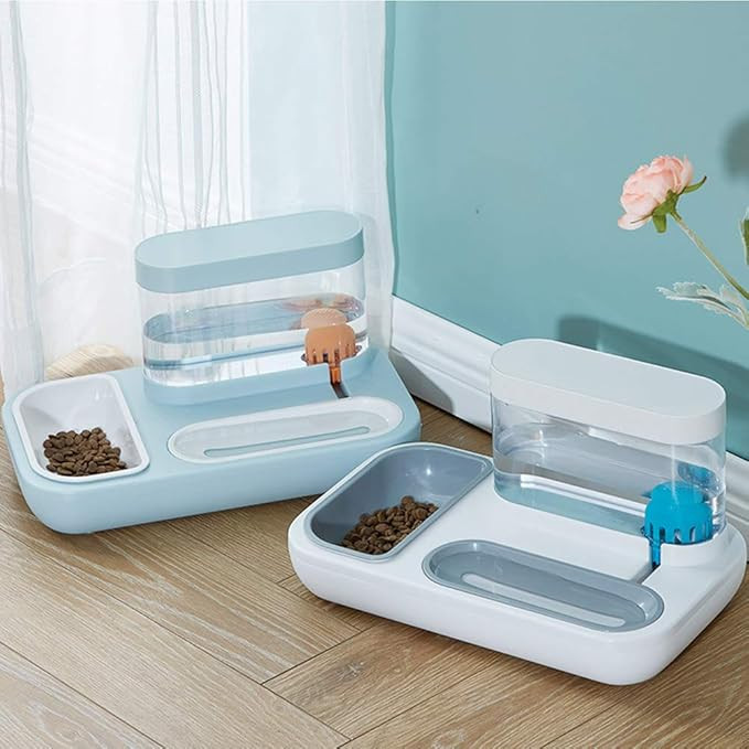 2-in-1 Pet Food & Water Dispenser