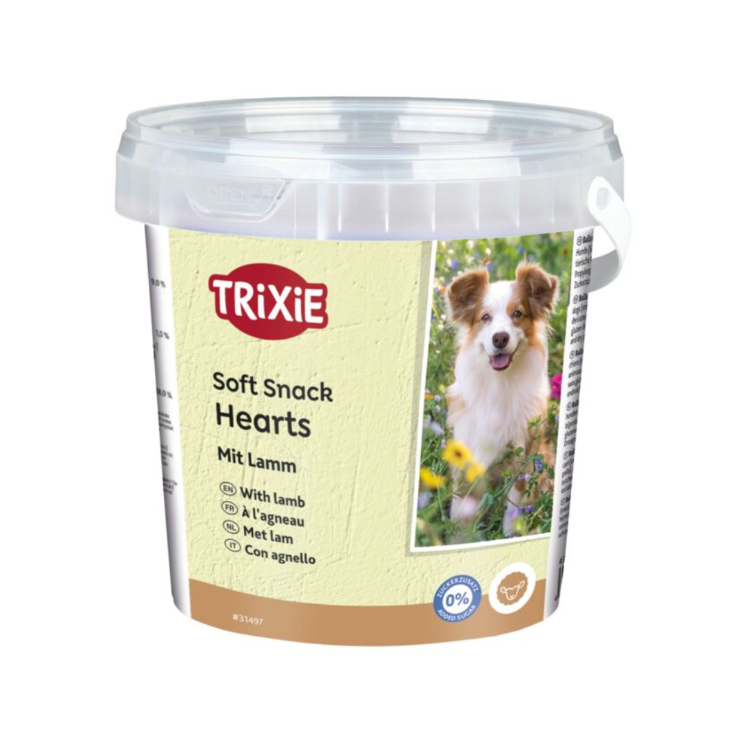 Trixie Soft Snack Hearts with Lamb