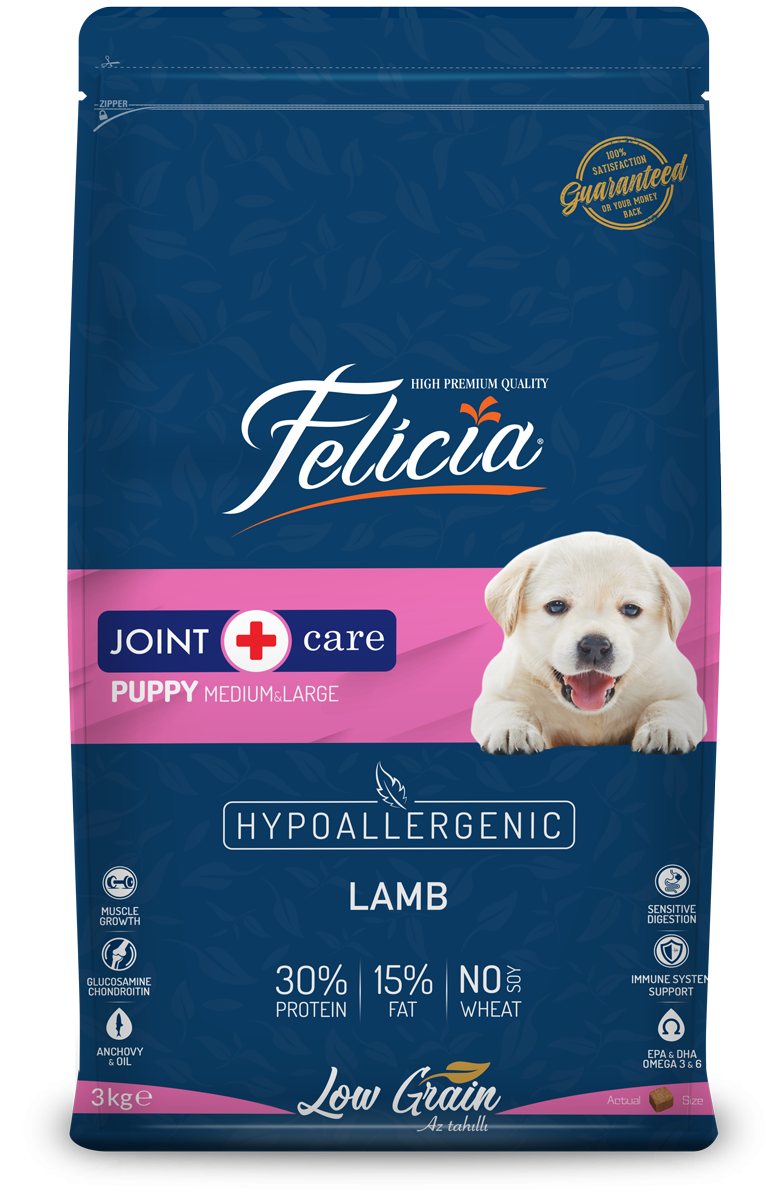 Felicia Joint Care Puppy with Lamb for Medium & Large Breed