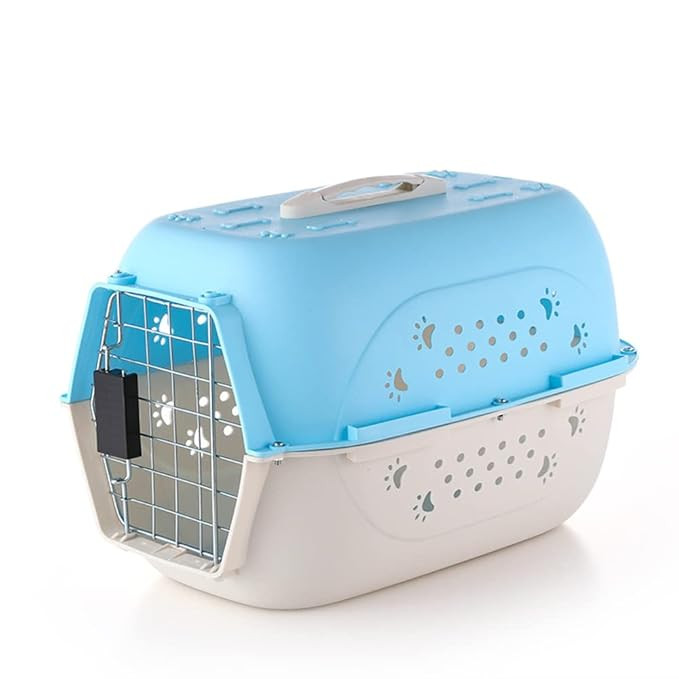 Breathable Pet Carrier for Cats & Small Dogs – 47×29×30 cm