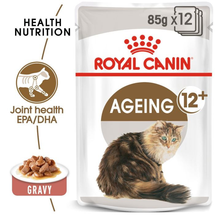 Royal Canin Ageing 12+ Thin Slices In Gravy