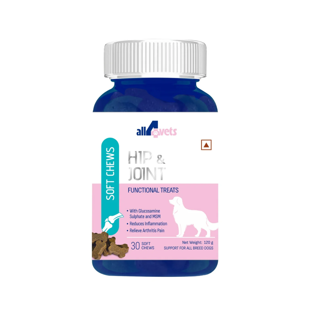 Ektek Pharma Hip & Joint Soft Chews for Dogs | Joint & Mobility Support
