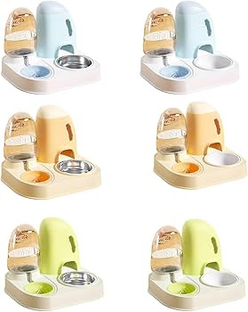 2-in-1 Automatic Pet Feeder & Water Dispenser