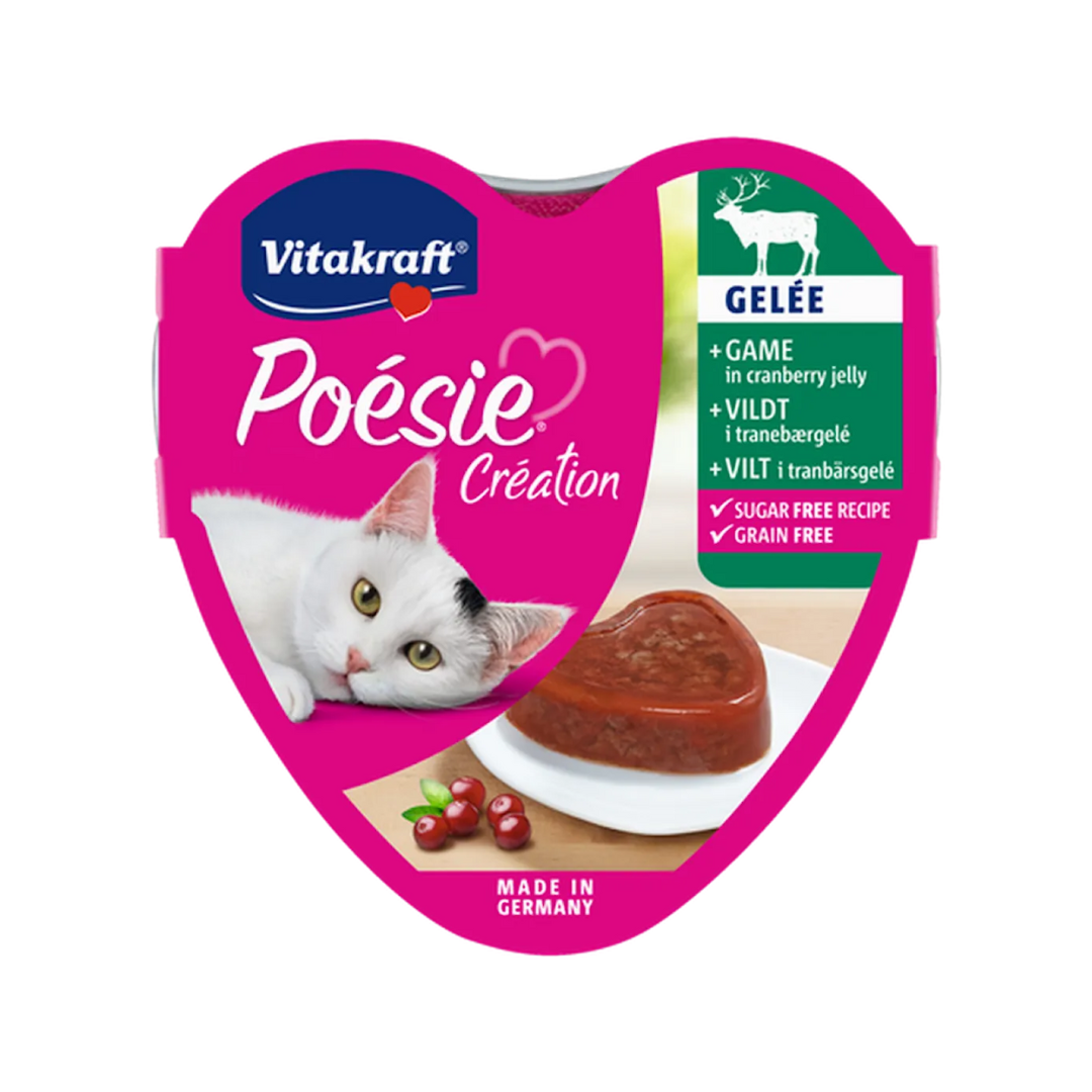 Vitakraft Poésie Création – Game in Cranberry Jelly