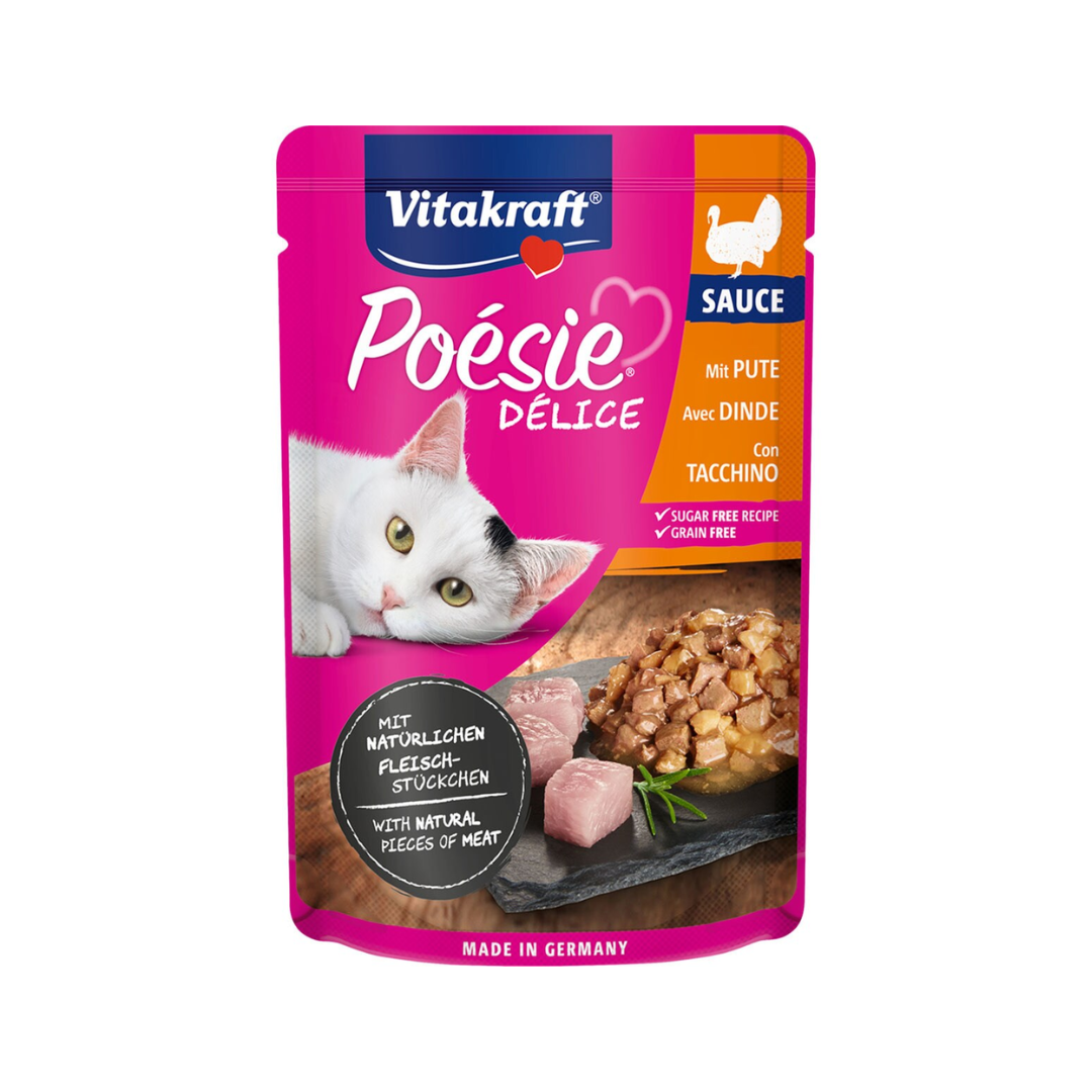 Vitakraft Poésie Délice – Turkey in Sauce
