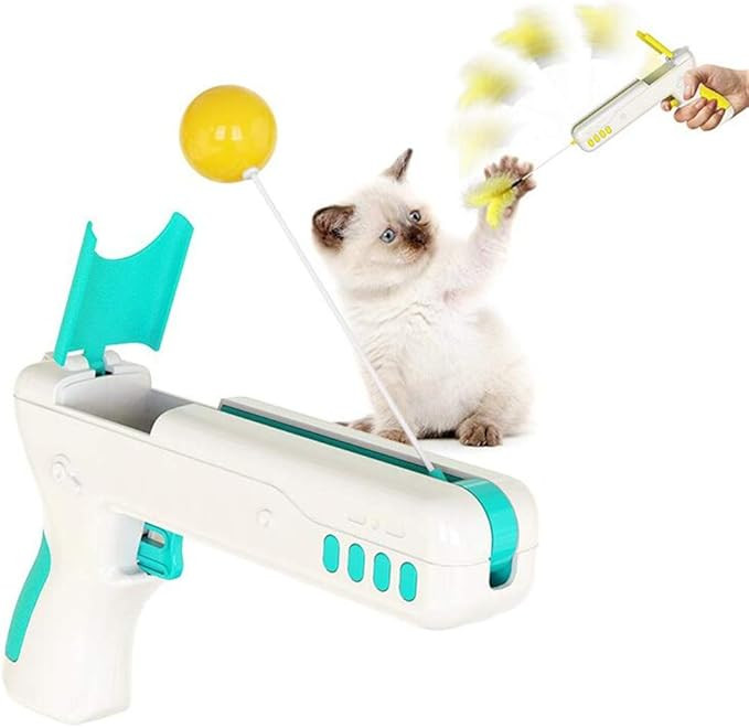 Interactive Cat Toy Gun