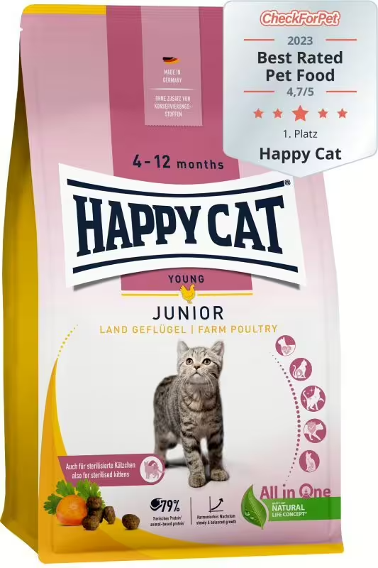 Happy Cat Young Junior Farm Poultry