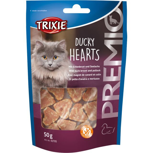 Trixie Premio Hearts with Duck Breast and Pollock (50 g)