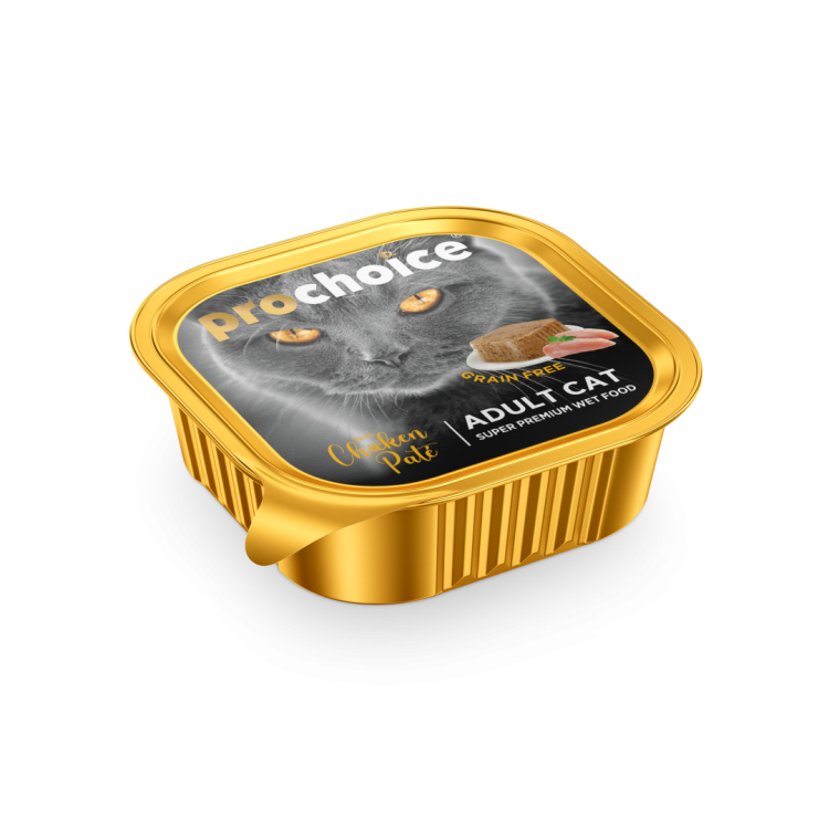 Prochoice Super Premium Wet Food – Chicken Paté for Adult Cats