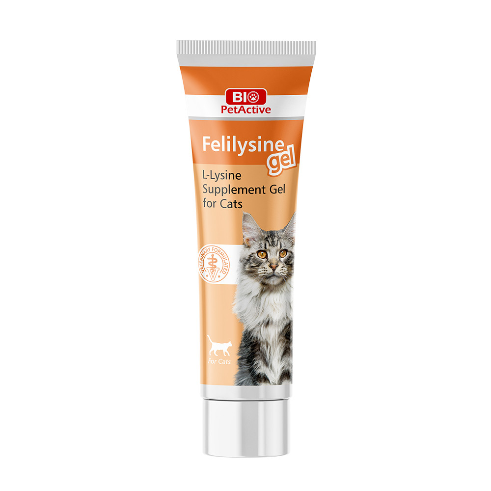 Bio PetActive Felilysine Gel – L-Lysine Supplement for Cats