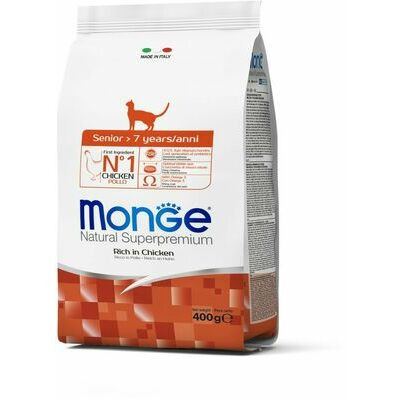 Monge Natural Superpremium Senior – Rich in Chicken 400gm