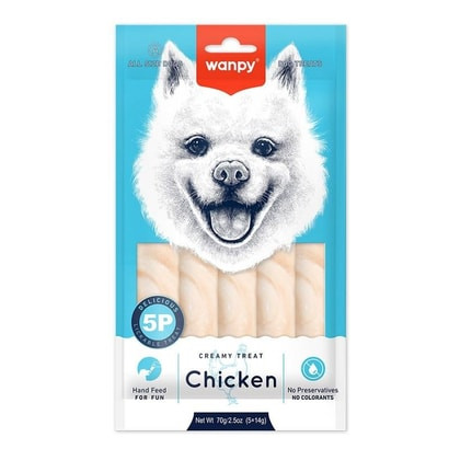 Wanpy Creamy Chicken Lickable Treats