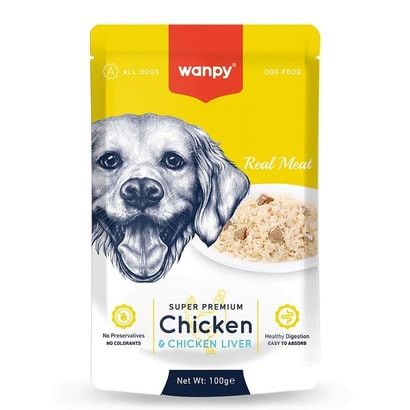 Wanpy Chicken and Liver for Dogs