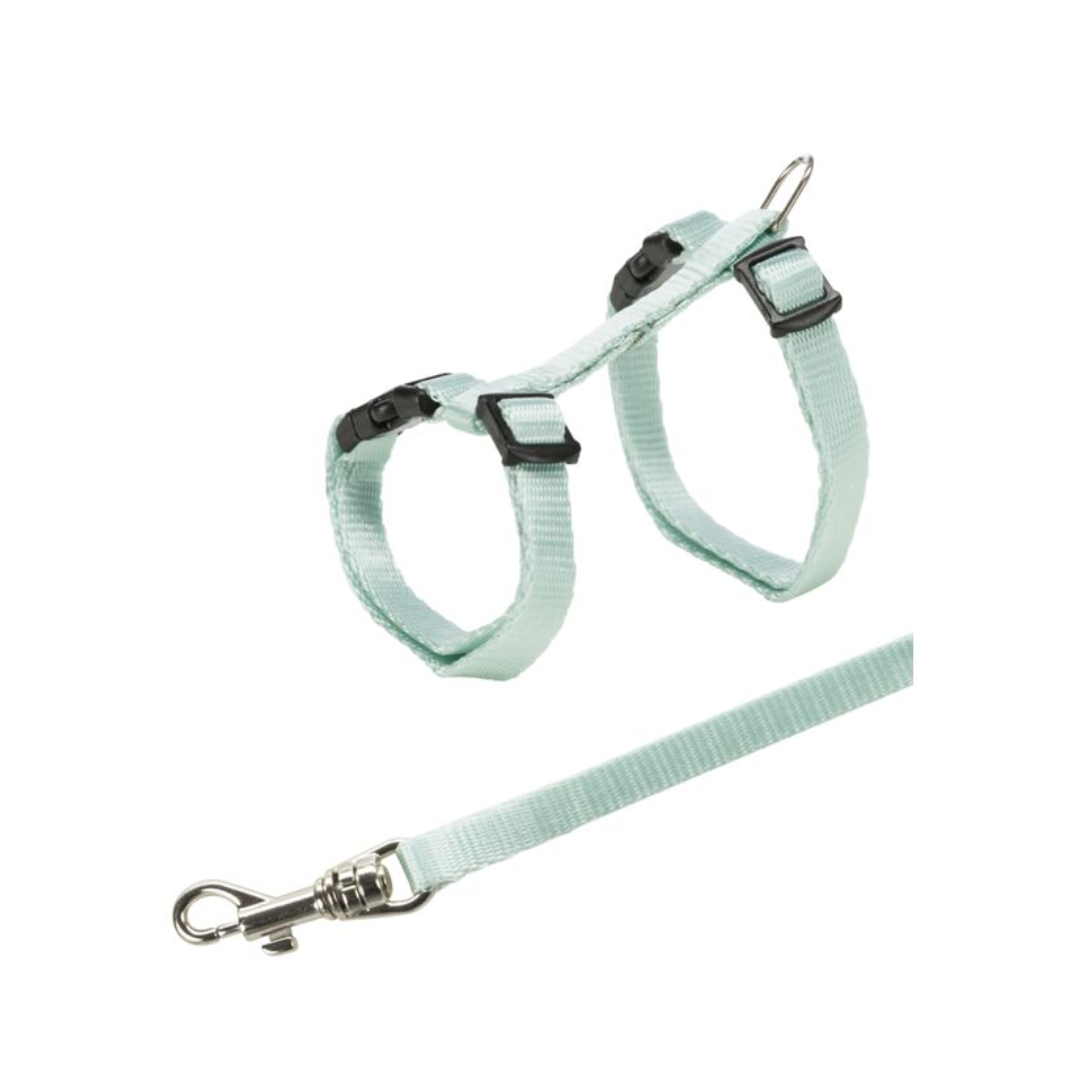 Trixie Junior Harness with Lead – Assorted Colors