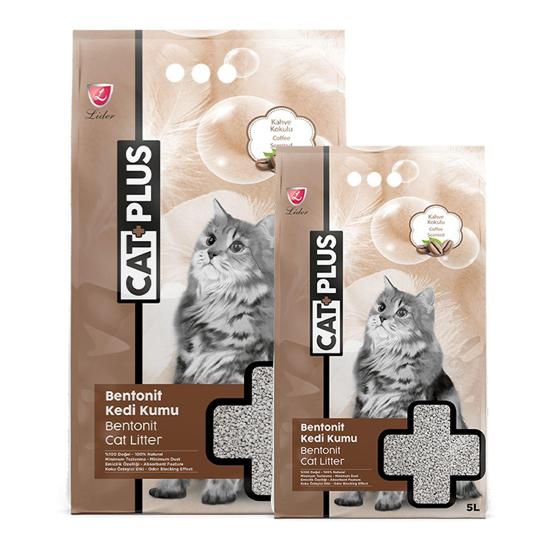Cat Plus Bentonite Cat Litter – Coffee Scented