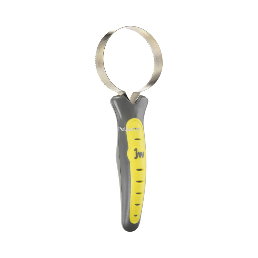 JW GripSoft Shedding Blade for Cats – Stainless Steel Deshedding Tool
