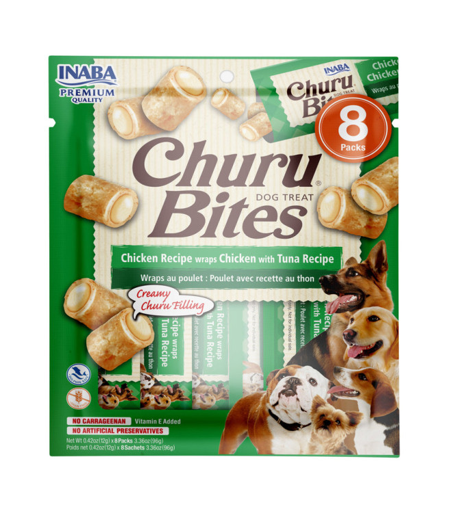 Inaba Churu Bites Chicken & Tuna Recipe