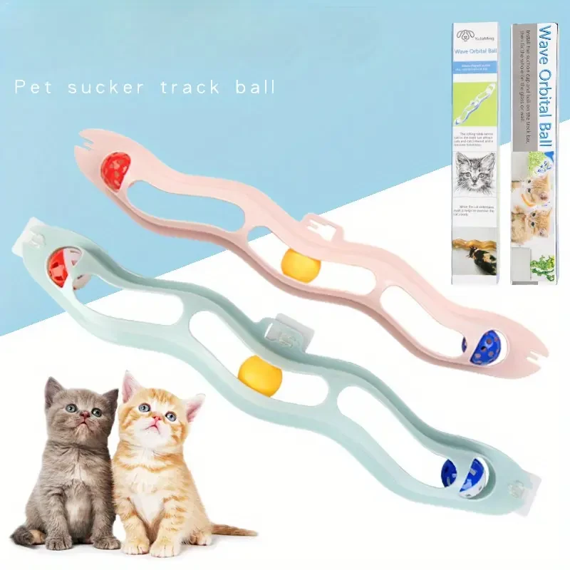Wave Orbital Ball Track Toy for Cats