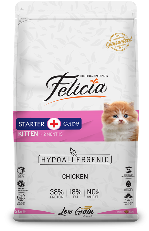 Felicia Starter Care Kitten Food with Chicken