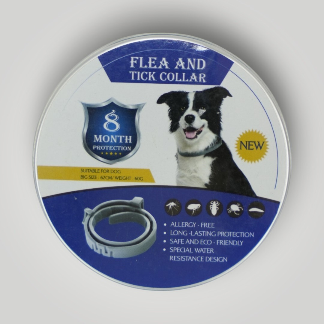 Flea and Tick Collar for Dogs – 8 Months Protection (62 cm)