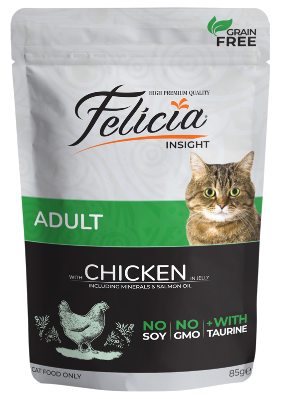 Felicia Grain-Free Adult Chicken in Jelly Wet Cat Food