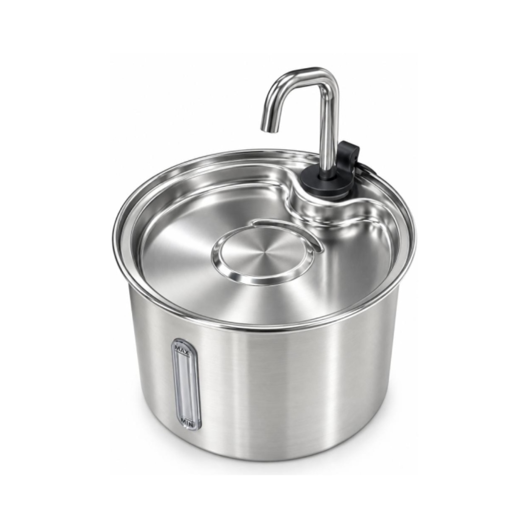 Stainless Steel Pet Water Fountain – 3.2 L