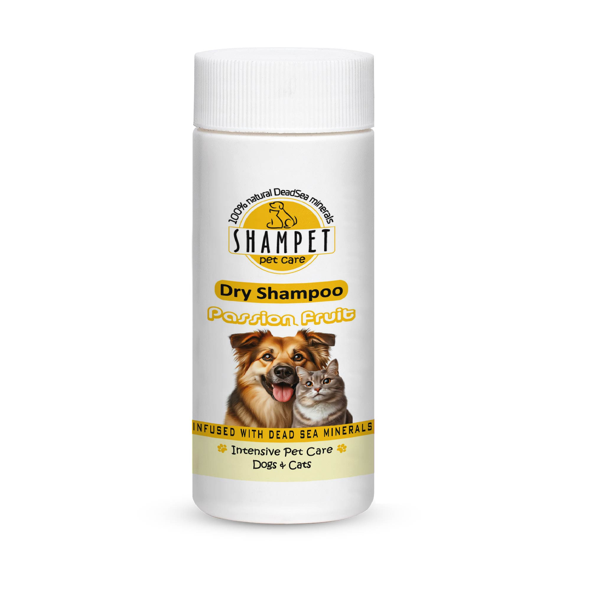 Shampet Dry Shampoo Passion Fruit Infused with Dead Sea Minerals