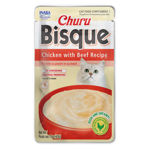 Inaba Churu Bisque Chicken with Beef Recipe