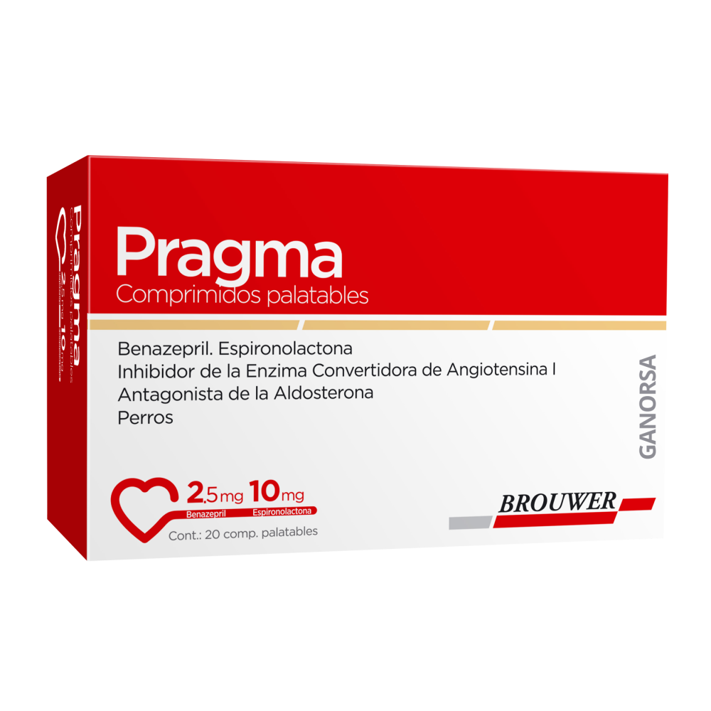 Brouwer Pragma 2.5/10 – Palatable Tablets for Dogs