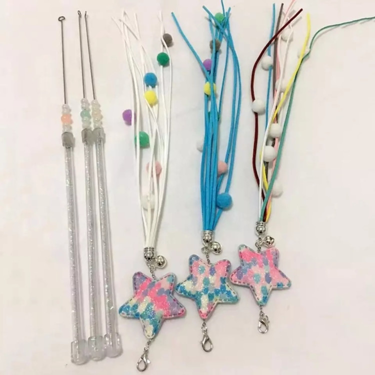Star Sparkle Cat Teaser Wand Toy