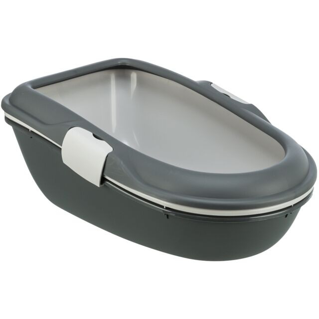 Trixie Berto Litter Tray, Three-Part with Separating System – 39 × 22 × 59 cm