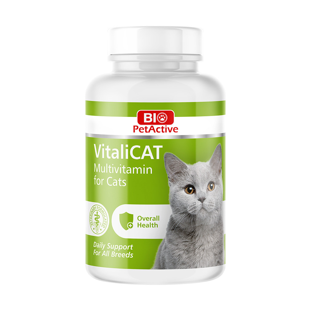 Bio PetActive VitaliCAT 0,5 150 Tablet – Multivitamin Supplement for Cats (75 g)