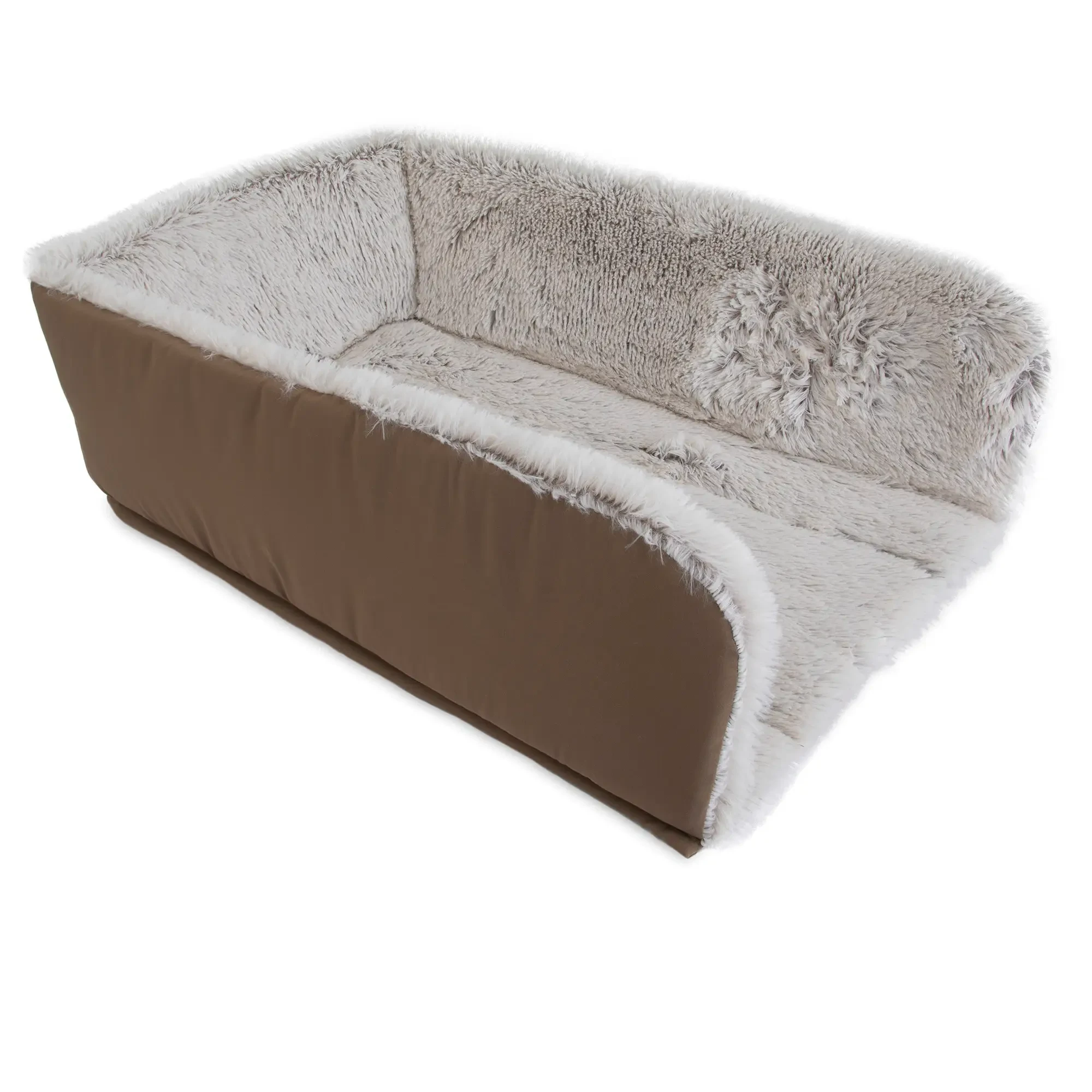 Petmate Cozy Kennel Mat Plush High Wall – 36.22 × 20.5 × 2.36 in