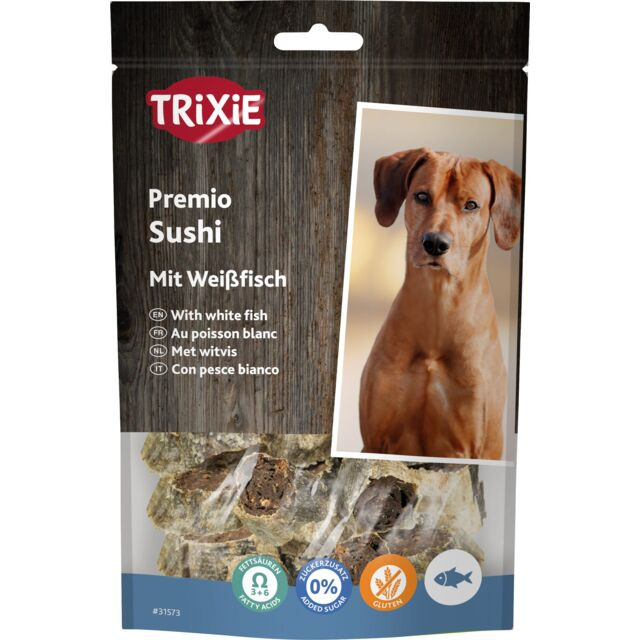 Trixie Sushi with White Fish
