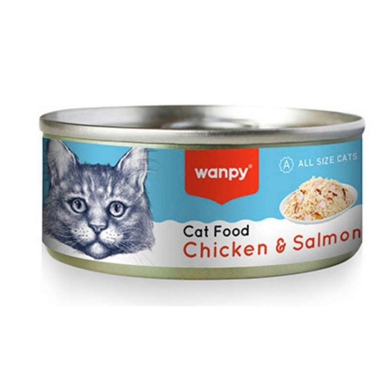 Wanpy Chicken with Salmon For Cats