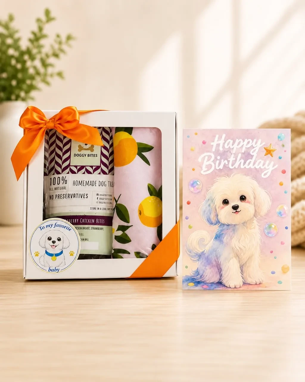 Happy Birthday Dog Gift Set