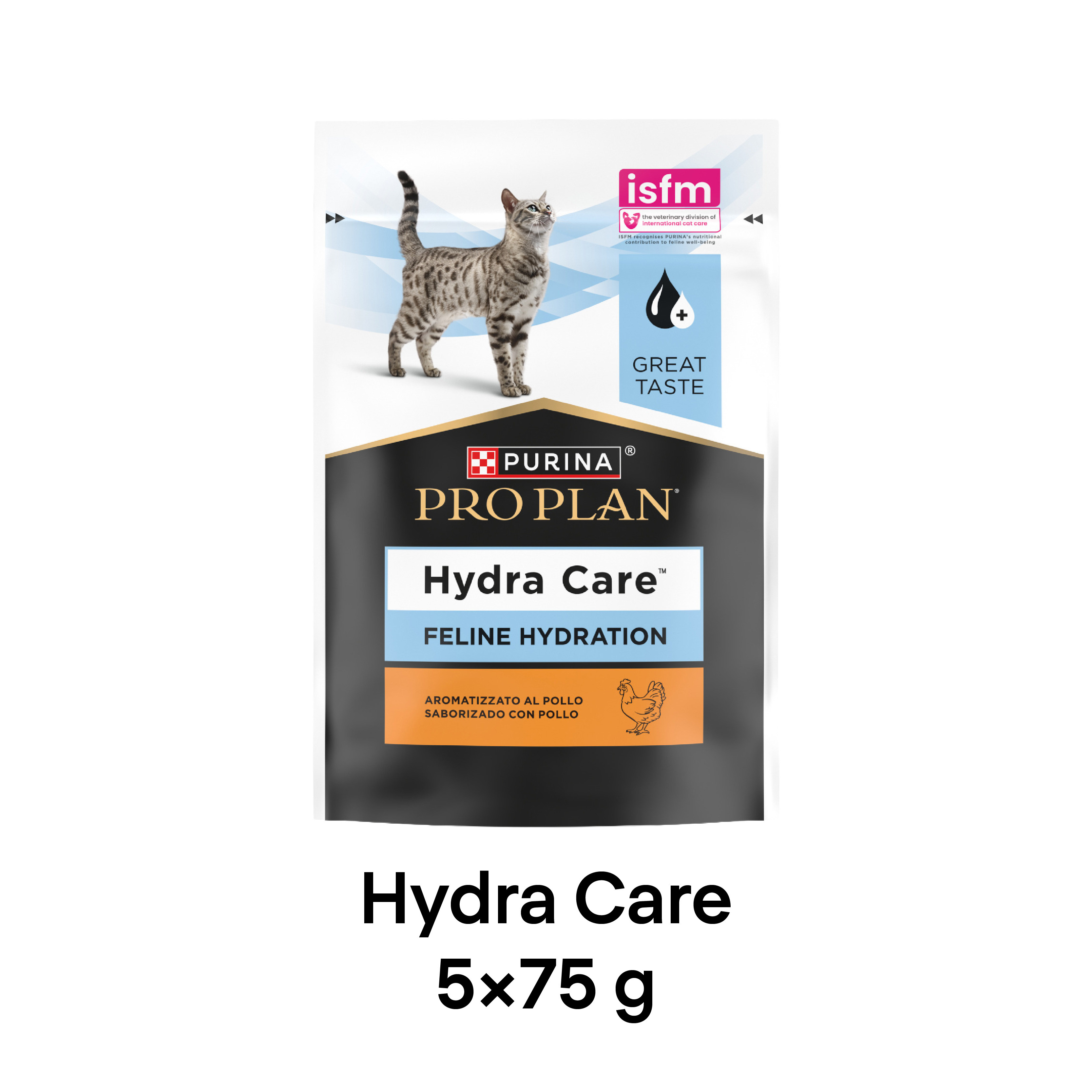 Pro Plan Hydra Care, Cat Hydration Supplement, 5x75g